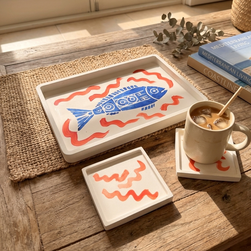 The Aqua Current Tray Set