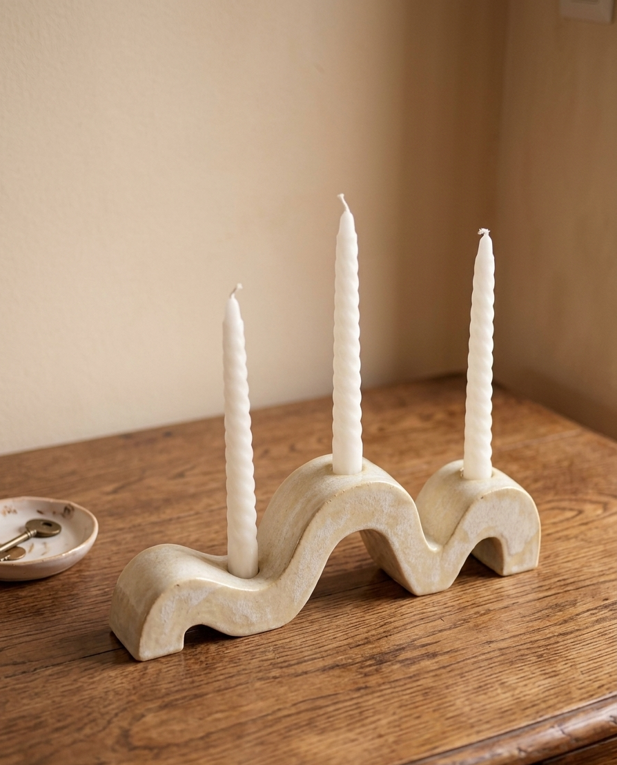 Tide Candle Holder